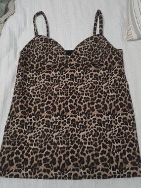 Anthropologie - Dhruv Lapoor Leopard Print Mini Dress - Brown & Black